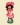 Фигурка девочка в шляпке(красная)